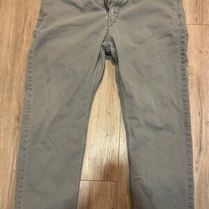 Gray/green Casual Pants